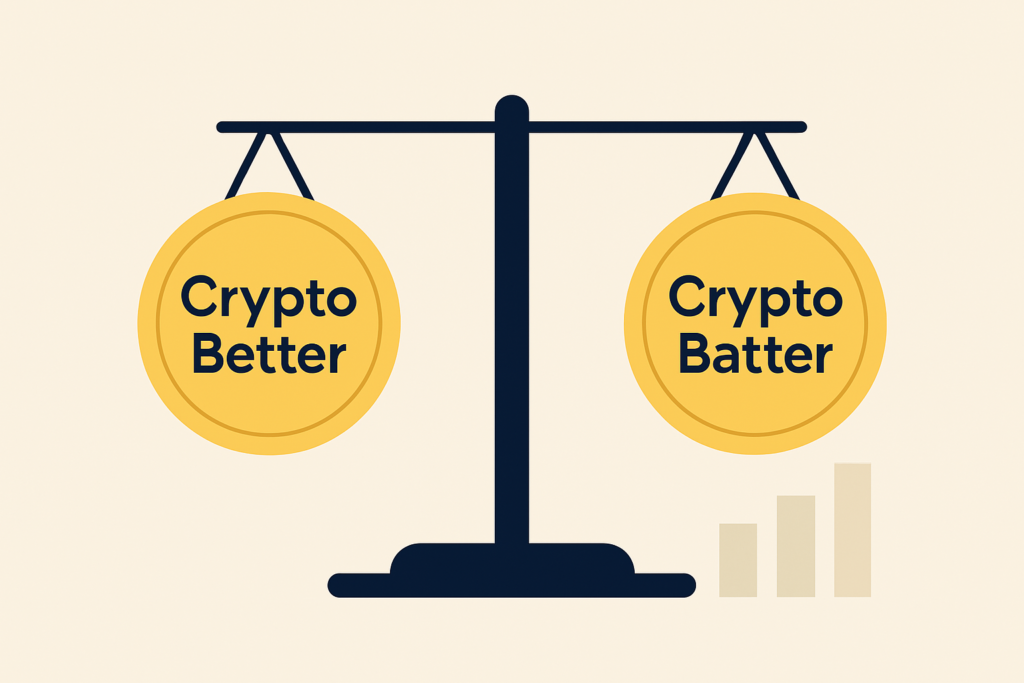 Crypto Better vs. Crypto Batter: Breaking Down the Debate